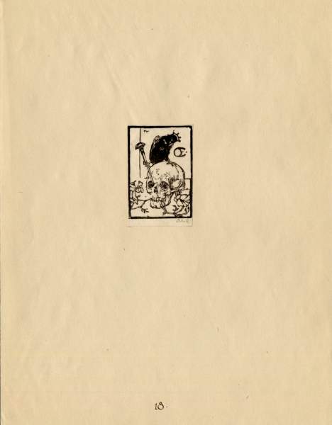 18. Exlibres E. O. 1897